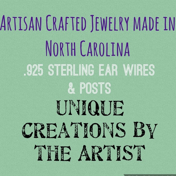 Frontrow.Style Jewelry - Sterling Silver Earrings Made in NC by Artist Frontrow.Style Jewelry - Sterling Silver Earrings Made in NC by Artist